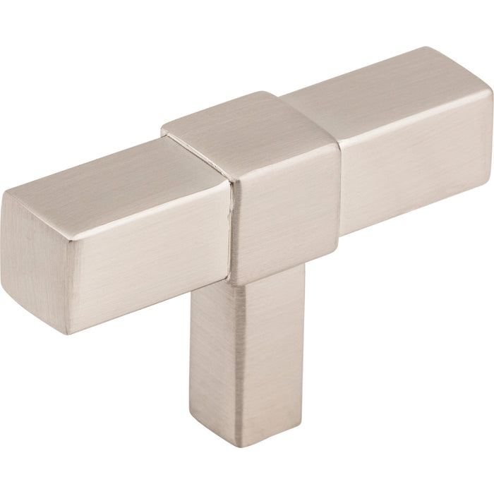 Jeffrey Alexander 293T-SN Zane 2" Length Bar Knob Satin Nickel