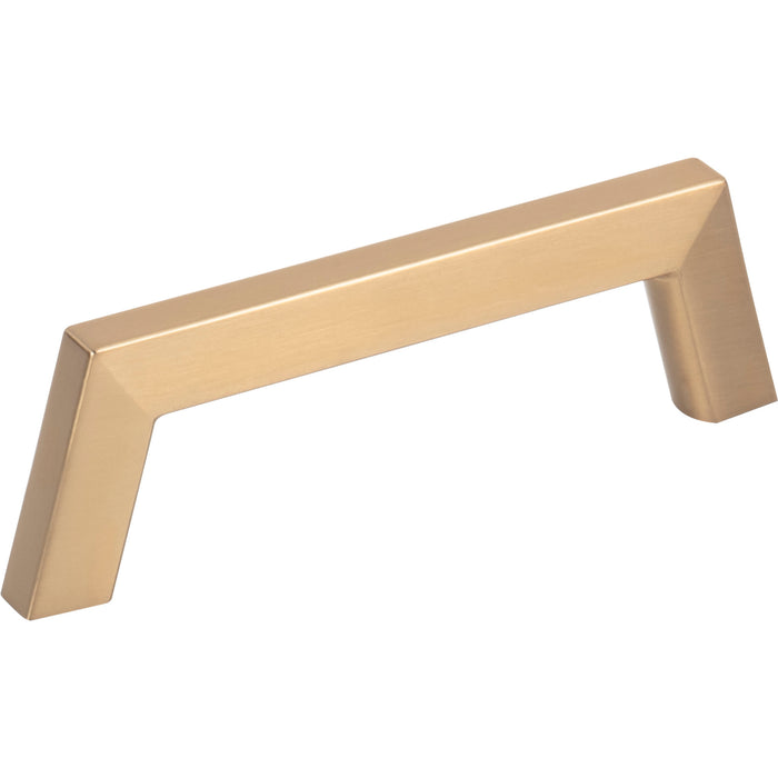 Jeffrey Alexander 566-96SBZ Ivan 96 mm Center-to-Center Bar Pull Satin Bronze
