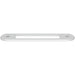 Top Knobs TK3352PC Brockwell 3 3/4" Center to Center Pull Backplate Polished Chrome - KnobDepot