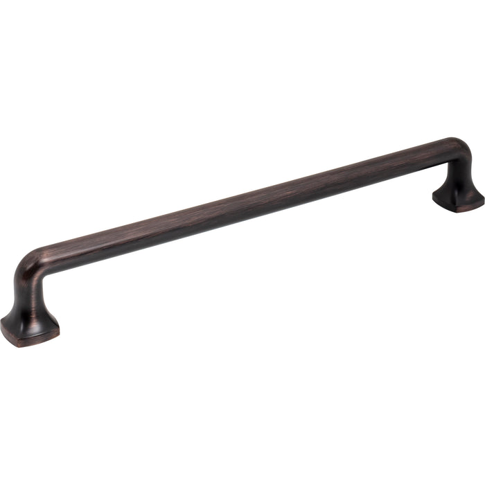 Jeffrey Alexander 663-12DBAC Griffin 12" Center-to-Center Appliance Pull Brushed Oil Rubbed Bronze