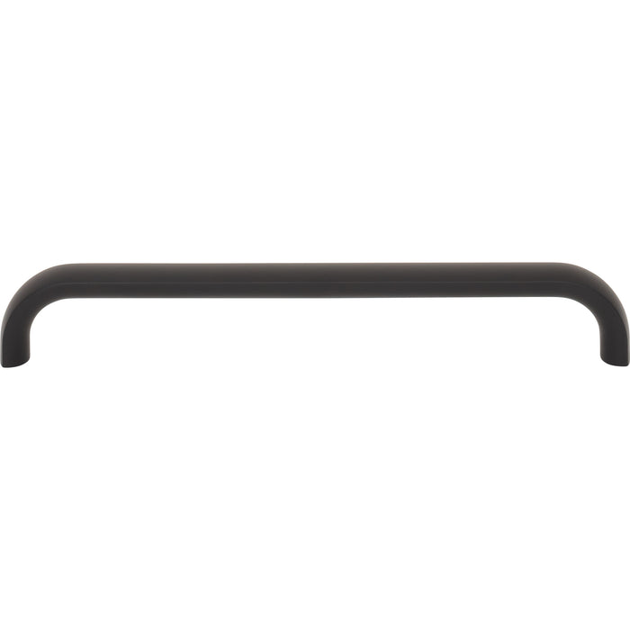 Top Knobs TK3344BLK Brockwell 6 5/16" Center to Center Bar Pull Flat Black - KnobDepot