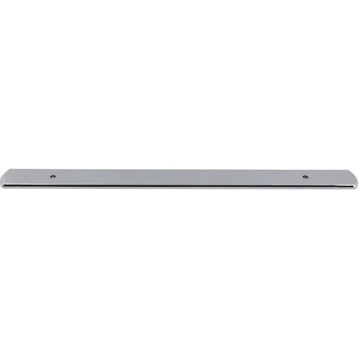 Top Knobs TK3277PC Wescott 12" Center to Center Pull Backplate Polished Chrome - KnobDepot