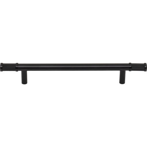 Top Knobs TK3234BLK Burnham 6 5/16" Center to Center Bar Pull Flat Black - KnobDepot