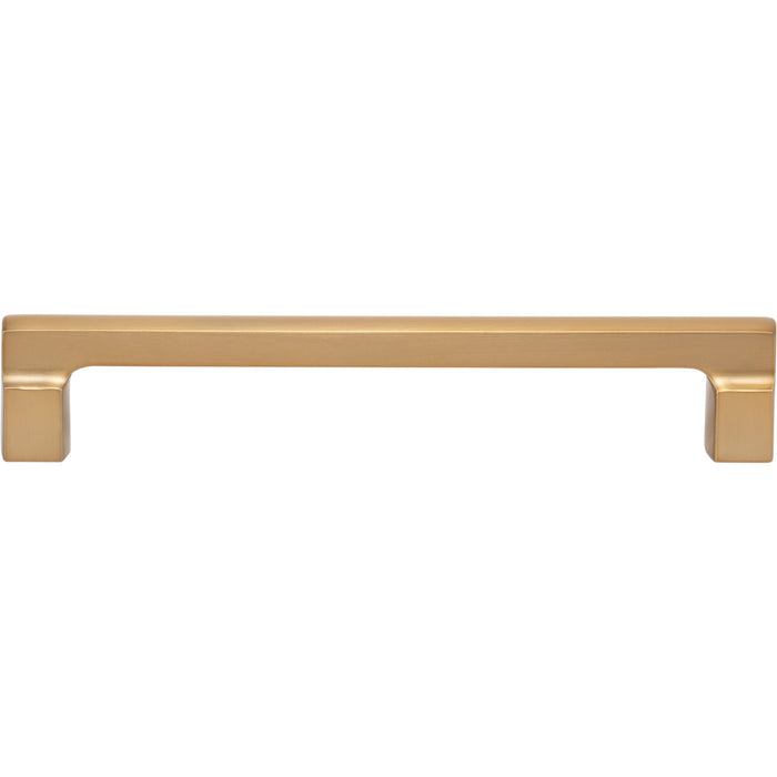 Atlas Homewares A524-WB Reeves 6 5/16in Center to Center Bar Pull Warm Brass