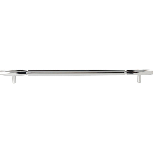 Top Knobs TK3086PC Kingsmill 12" Center to Center Bar Pull Polished Chrome - KnobDepot