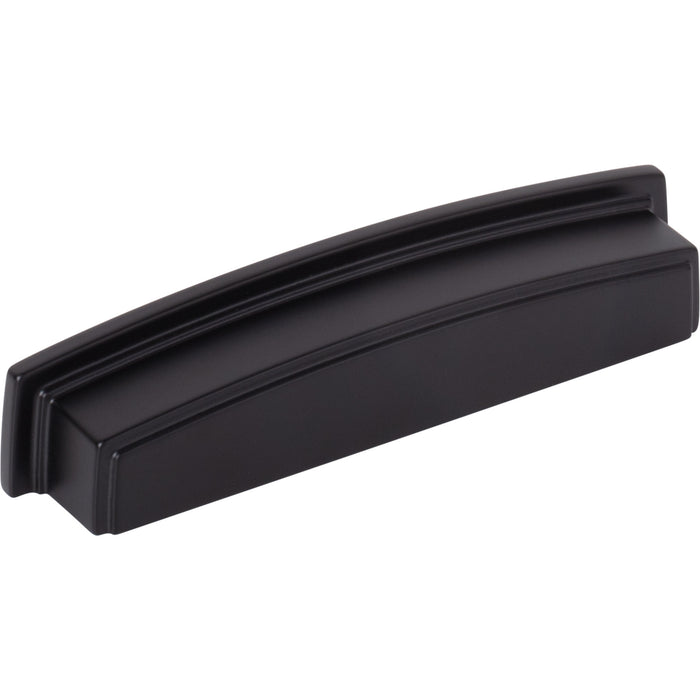 Jeffrey Alexander 141-128MB Renzo 128 mm Center-to-Center Cup/Bin Pull Matte Black