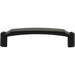 Top Knobs TK3171BLK Haddonfield 3 3/4" Center to Center Bar Pull Flat Black - KnobDepot