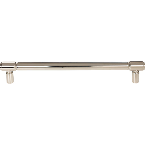 Top Knobs TK3118PN Clarence 12" Center to Center Appliance Pull Polished Nickel - KnobDepot