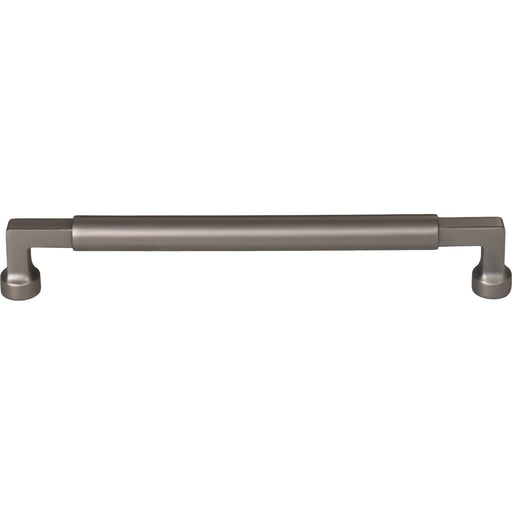 Top Knobs TK3094AG Cumberland 7 9/16" Center to Center Bar Pull Ash Gray - KnobDepot