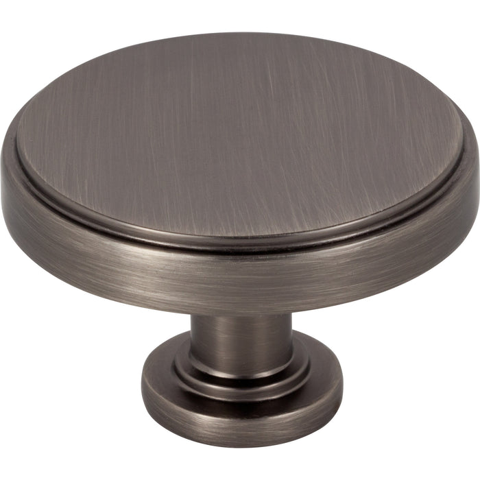 Jeffrey Alexander 171L-BNBDL Richard 1-3/4" Diameter Round Knob Brushed Pewter