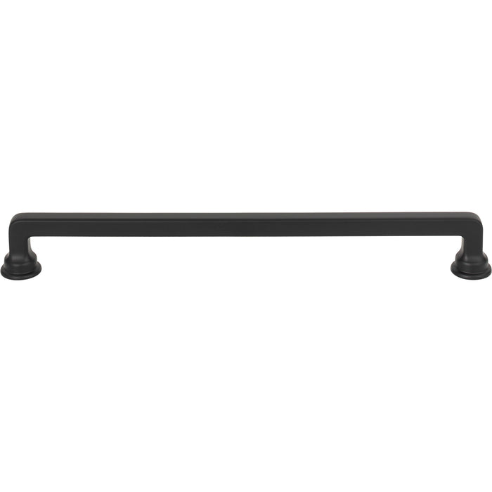 Atlas Homewares A106-BL Oskar 8 13/16in Center to Center Bar Pull Matte Black