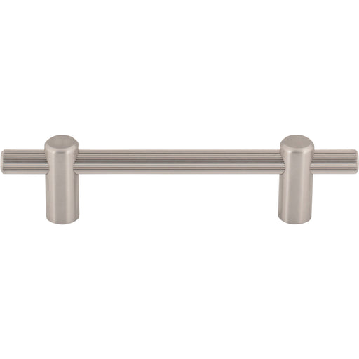 Top Knobs TK3252BSN Dempsey 3 3/4" Center to Center Bar Pull Brushed Satin Nickel - KnobDepot