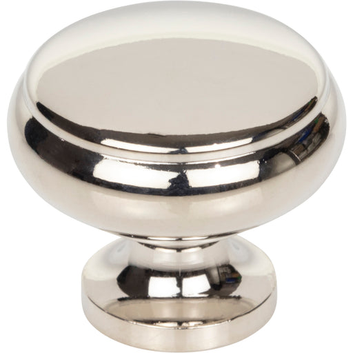 Top Knobs TK3090PN Cumberland 1 1/4" Diameter Round Knob Polished Nickel - KnobDepot