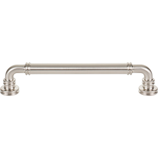 Top Knobs TK3143BSN Cranford 6 5/16" Center to Center Bar Pull Brushed Satin Nickel - KnobDepot