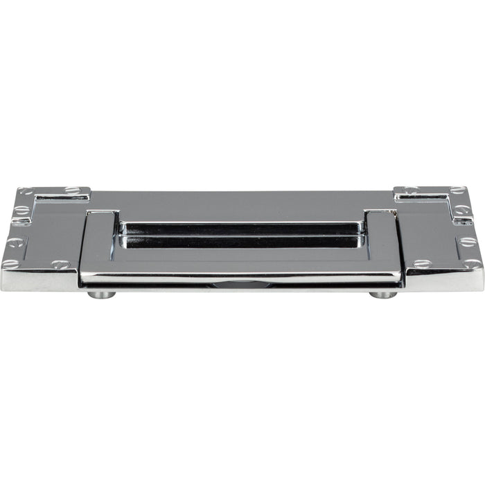 Atlas Homewares 380-CH Campaign 3in Center to Center Drop Handle Polished Chrome