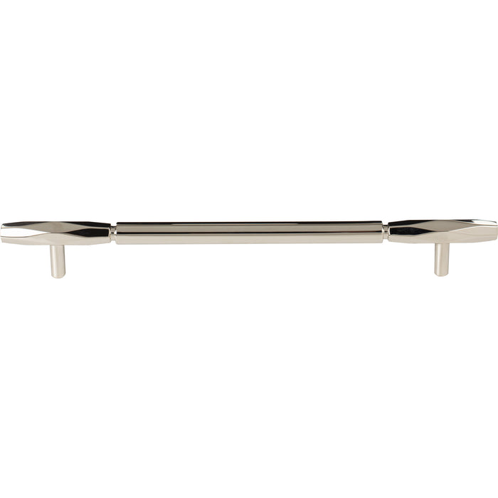 Top Knobs TK3085PN Kingsmill 8 13/16" Center to Center Bar Pull Polished Nickel - KnobDepot