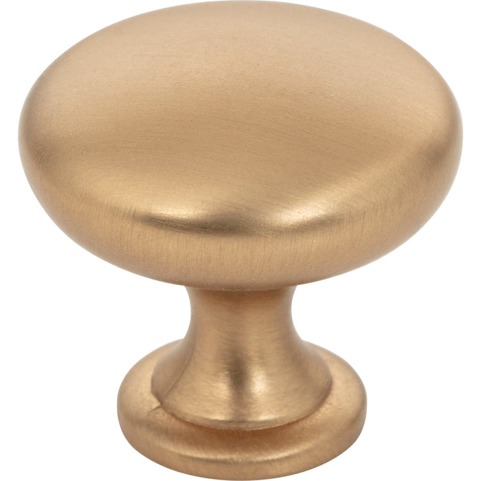Elements 3910-SBZ Madison 1-3/16" Diameter Mushroom Knob Satin Bronze
