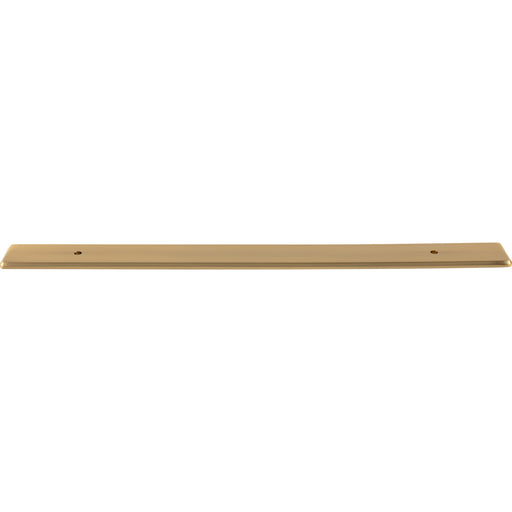 Top Knobs TK3287HB Radcliffe 12" Center to Center Pull Backplate Honey Bronze - KnobDepot