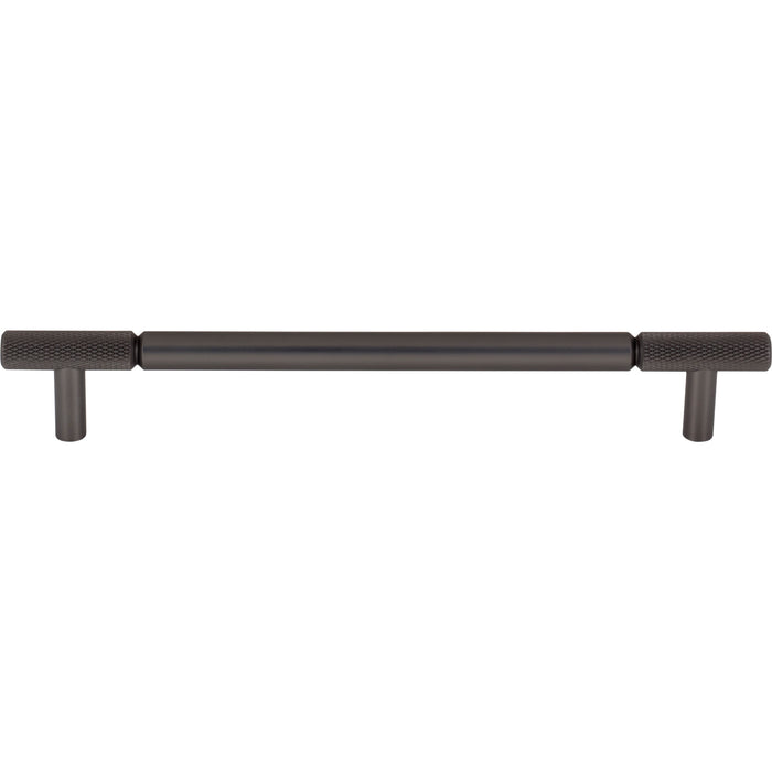 Top Knobs TK3243AG Prestwick 7 9/16" Center to Center Bar Pull Ash Gray - KnobDepot