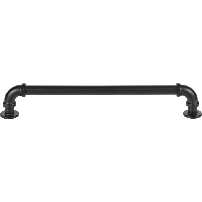 Atlas Homewares 369-BL Steam Punk 7 9/16in Center to Center Bar Pull Matte Black