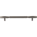 Top Knobs TK3084AG Kingsmill 7 9/16" Center to Center Bar Pull Ash Gray - KnobDepot