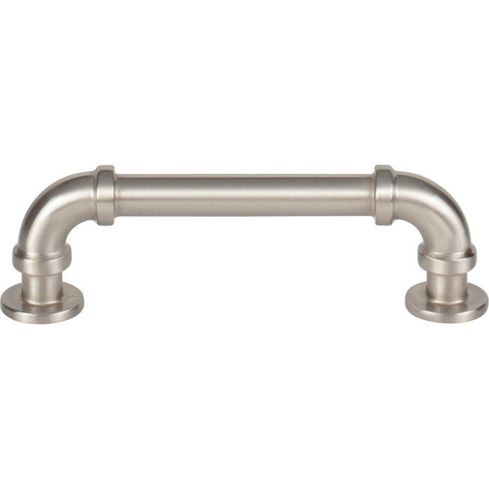 Atlas Homewares 432-BRN Steam Punk 3 3/4in Center to Center Bar Pull Brushed Nickel