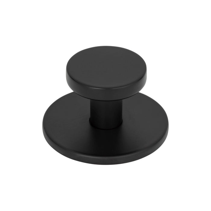 Atlas Homewares A600-BL Dot 1-1/4in Diameter Round Knob Matte Black