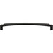 Top Knobs TK3174BLK Haddonfield 7 9/16" Center to Center Bar Pull Flat Black - KnobDepot