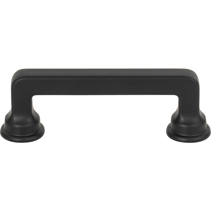 Atlas Homewares A101-BL Oskar 3in Center to Center Bar Pull Matte Black