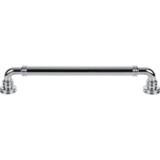 Top Knobs TK3147PC Cranford 12" Center to Center Appliance Pull Polished Chrome - KnobDepot