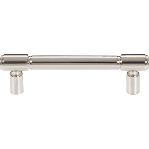 Top Knobs TK3112PN Clarence 3 3/4" Center to Center Bar Pull Polished Nickel - KnobDepot