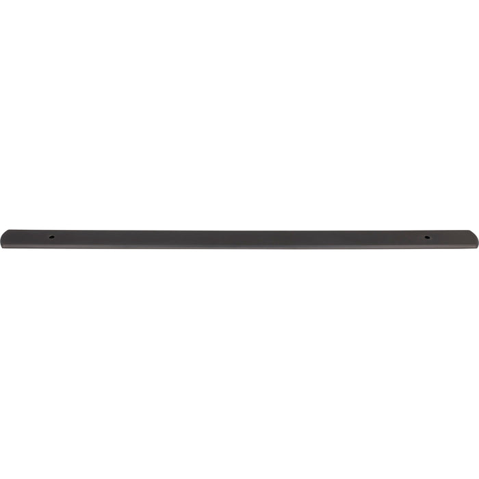 Top Knobs TK3278AG Wescott 18" Center to Center Pull Backplate Ash Gray - KnobDepot