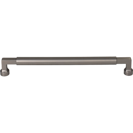 Top Knobs TK3095AG Cumberland 8 13/16" Center to Center Bar Pull Ash Gray - KnobDepot