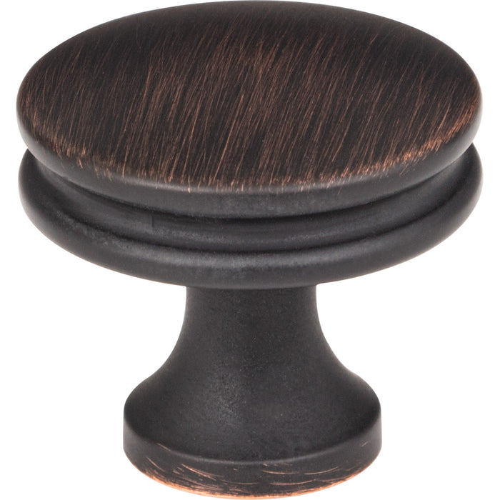 Jeffrey Alexander 445DBAC Marie 1-1/4" Diameter Mushroom Knob Brushed Oil Rubbed Bronze