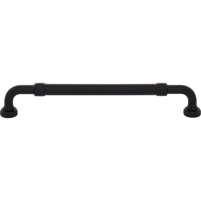 Top Knobs TK3183BLK Holden 7 9/16" Center to Center Bar Pull Flat Black - KnobDepot