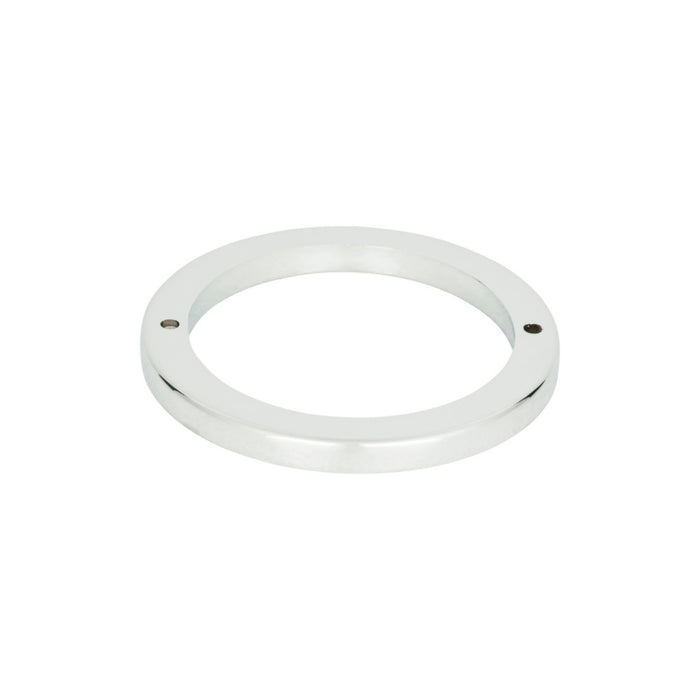 Atlas Homewares 391-CH Tableau Round 3in Center to Center Pull Backplate Polished Chrome