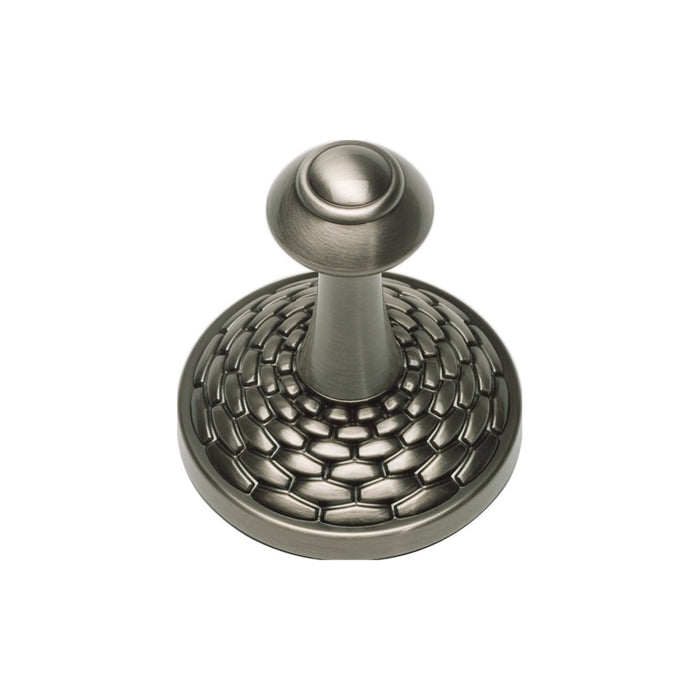 Atlas Homewares MANSH-BRN Mandalay 2 5/8in (67mm) Bath Hooks Brushed Nickel - KnobDepot