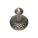 Atlas Homewares MANSH-BRN Mandalay 2 5/8in (67mm) Bath Hooks Brushed Nickel - KnobDepot