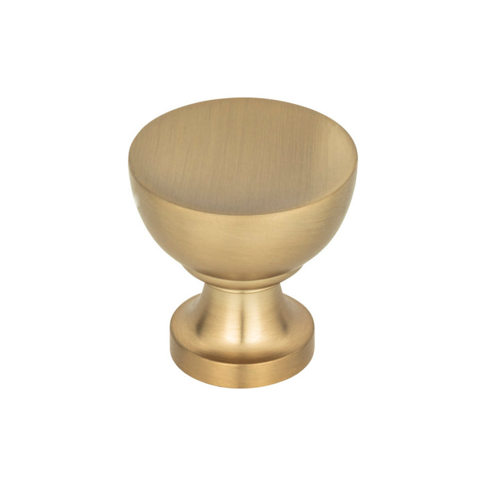 Atlas Homewares 328-CM Shelley 1 1/4in Diameter Round Knob Champagne