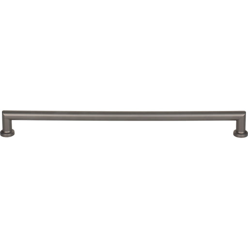 Top Knobs TK3156AG Morris 12" Center to Center Bar Pull Ash Gray - KnobDepot