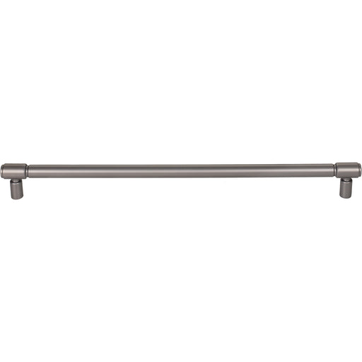 Top Knobs TK3117AG Clarence 12" Center to Center Bar Pull Ash Gray - KnobDepot