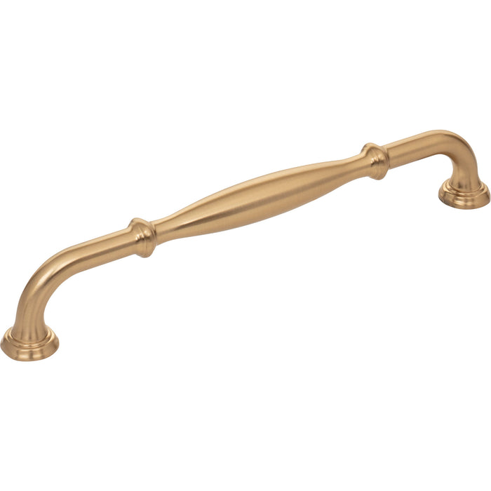 Jeffrey Alexander 658-192SBZ Tiffany 192 mm Center-to-Center Bar Pull Satin Bronze