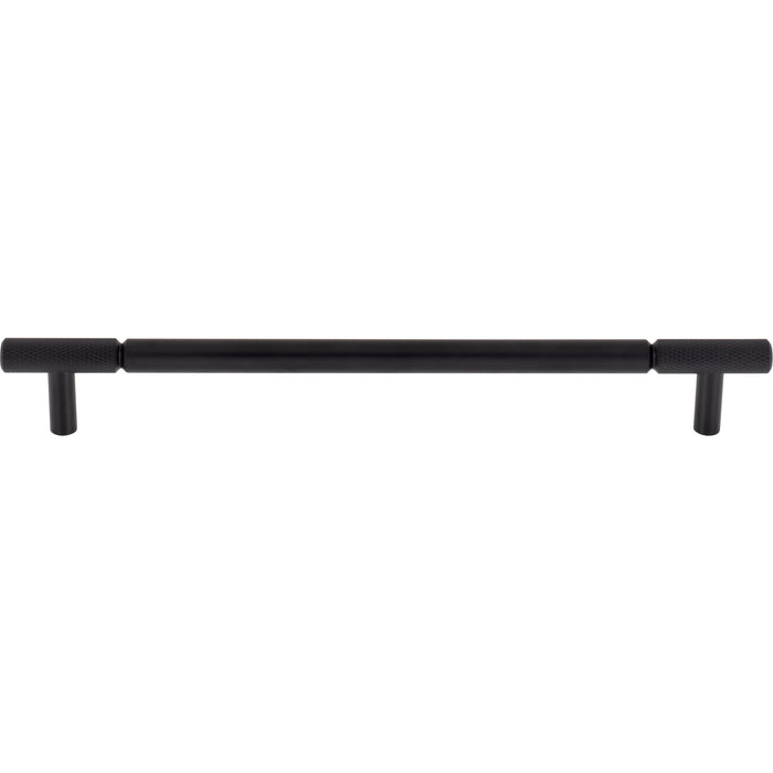 Top Knobs TK3244BLK Prestwick 8 13/16" Center to Center Bar Pull Flat Black - KnobDepot