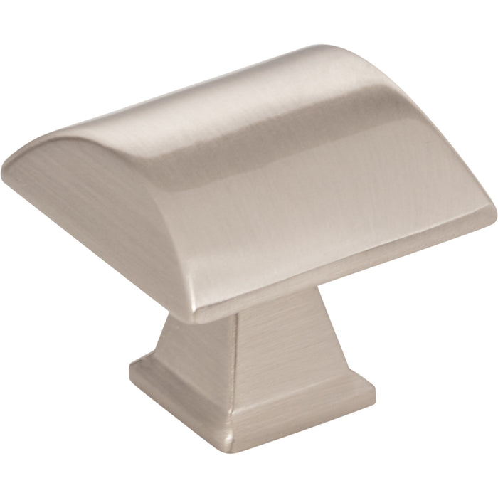 Jeffrey Alexander 944SN Roman 1-1/4" Length Square Knob Satin Nickel
