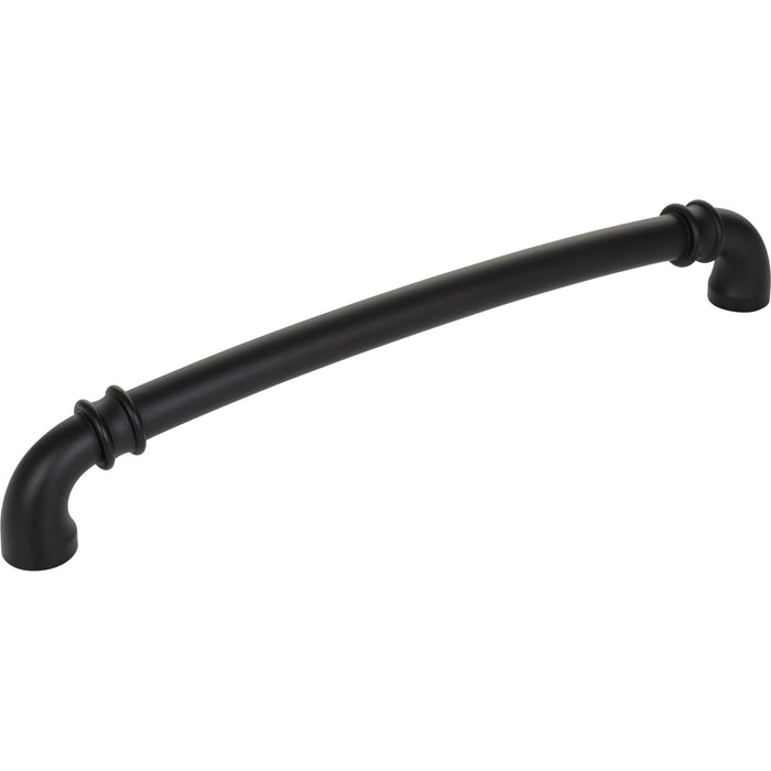 Jeffrey Alexander 445-12MB Marie 12" Center-to-Center Appliance Pull Matte Black