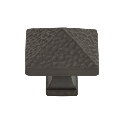 Atlas Homewares 2237-O Craftsman 1 1/4in (32mm) Length Square Knob Aged Bronze - KnobDepot
