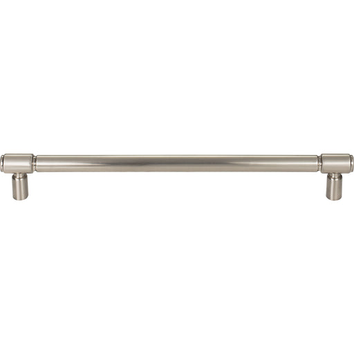 Top Knobs TK3116BSN Clarence 8 13/16" Center to Center Bar Pull Brushed Satin Nickel - KnobDepot
