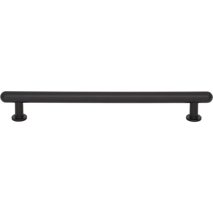 Top Knobs TK3334BLK Lambert 7 9/16" Center to Center Bar Pull Flat Black - KnobDepot