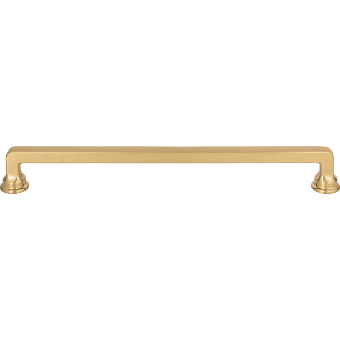 Atlas Homewares A106-WB Oskar 8 13/16in Center to Center Bar Pull Warm Brass