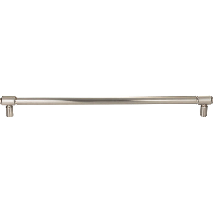 Top Knobs TK3117BSN Clarence 12" Center to Center Bar Pull Brushed Satin Nickel - KnobDepot